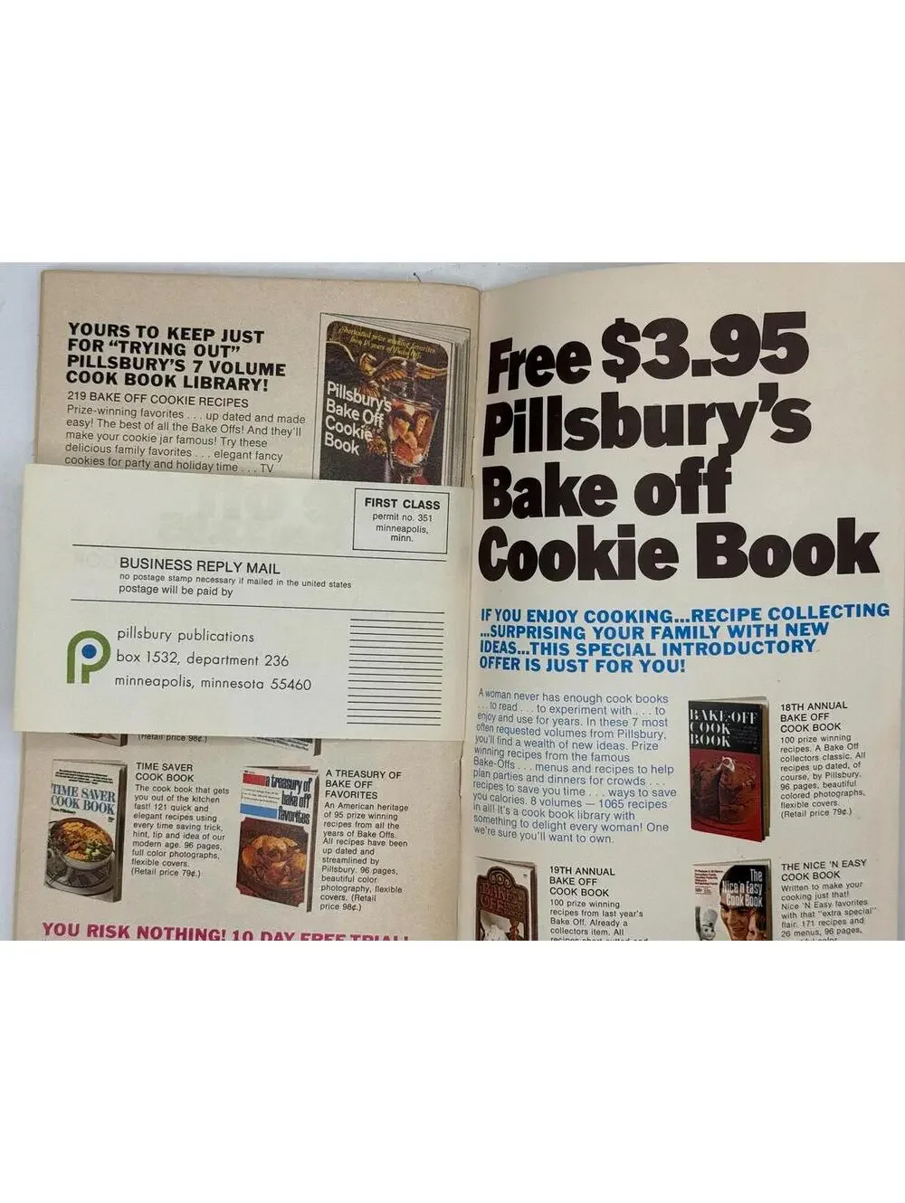 Vintage Pillsbury Bake-Off Cookbook: 100 Award-Winning Recipes, 1969